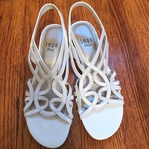 Women’s White Impo Flex Sandals